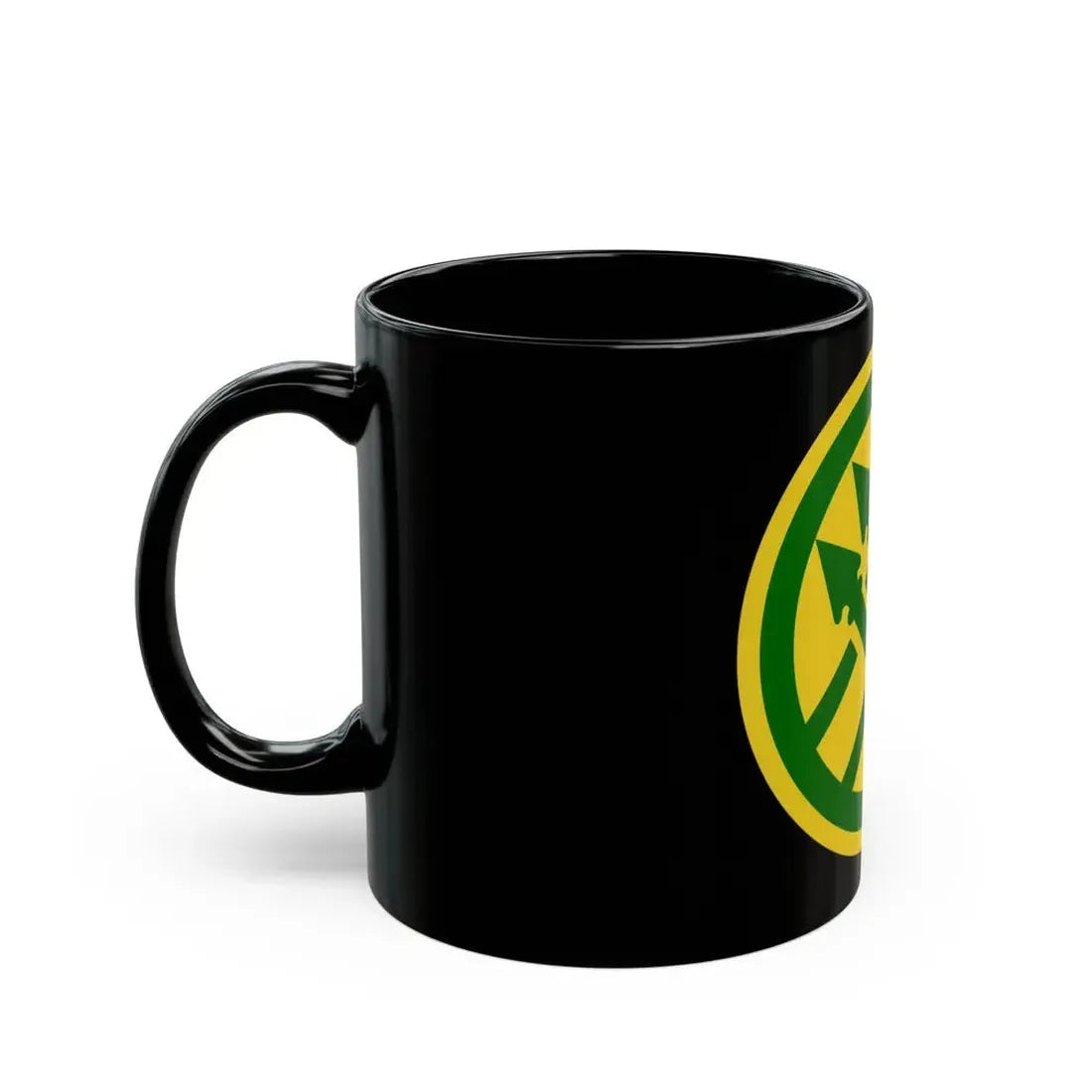 220th Military Police Brigade 2 (U.S. Army) Black Coffee Mug - Go Mug Yourself