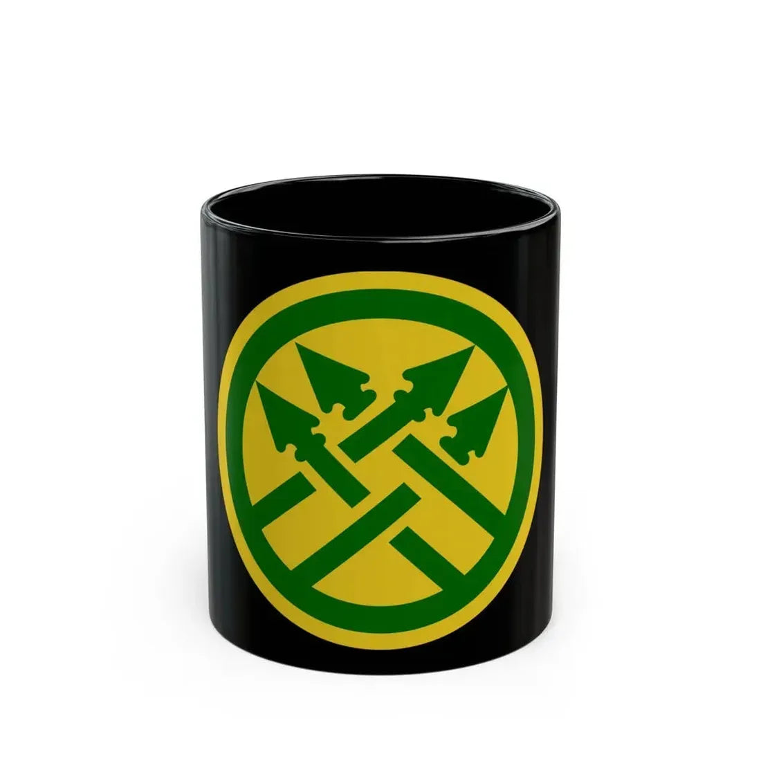220th Military Police Brigade 2 (U.S. Army) Black Coffee Mug - Go Mug Yourself