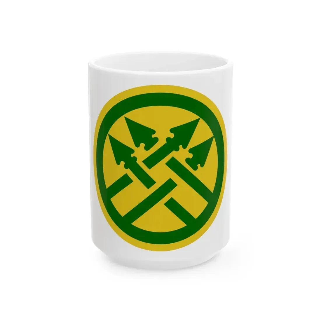 220th Military Police Brigade 2 (U.S. Army) White Coffee Mug 15oz - Go Mug Yourself