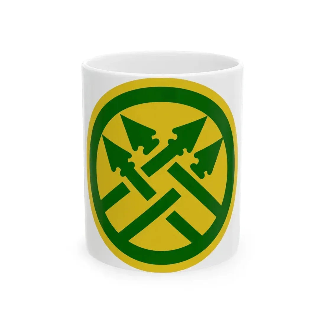 220th Military Police Brigade 2 (U.S. Army) White Coffee Mug - Go Mug Yourself