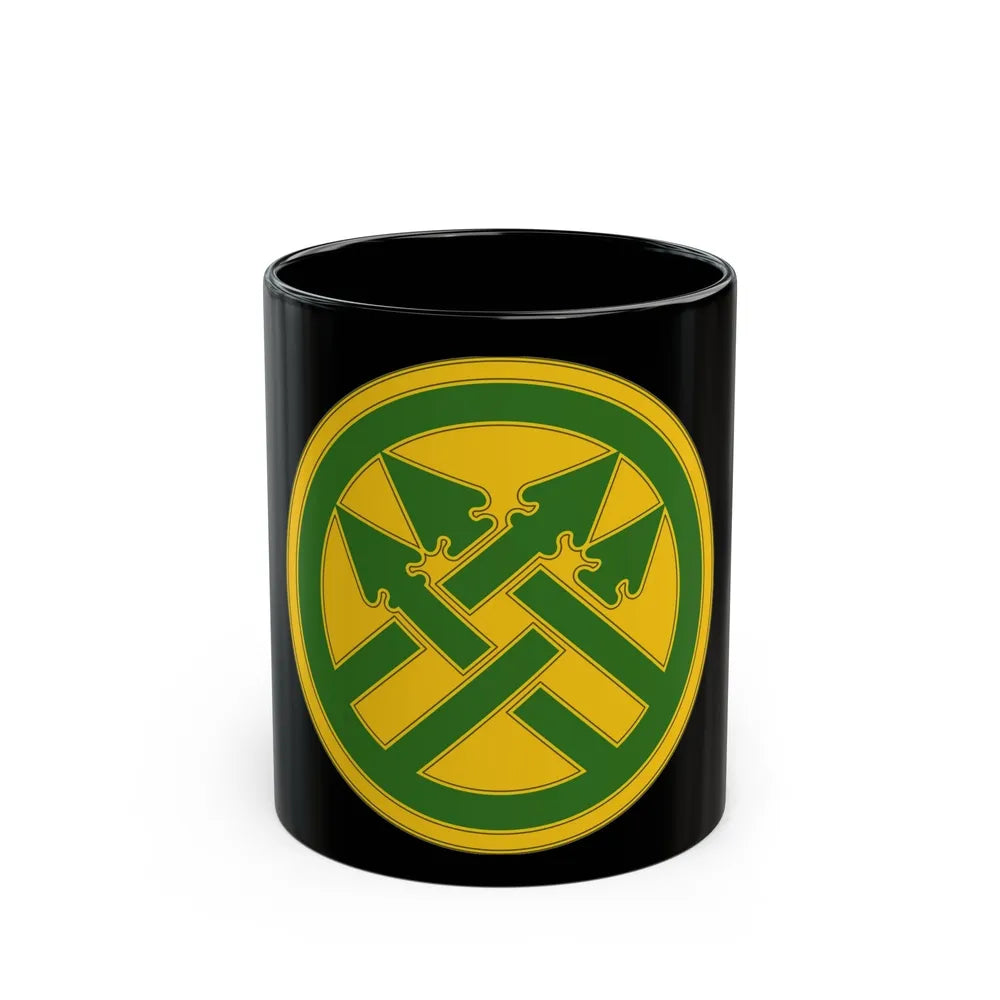 220th Military Police Brigade (U.S. Army) Black Coffee Mug-11oz-Go Mug Yourself