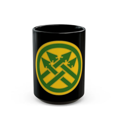 220th Military Police Brigade (U.S. Army) Black Coffee Mug-15oz-Go Mug Yourself