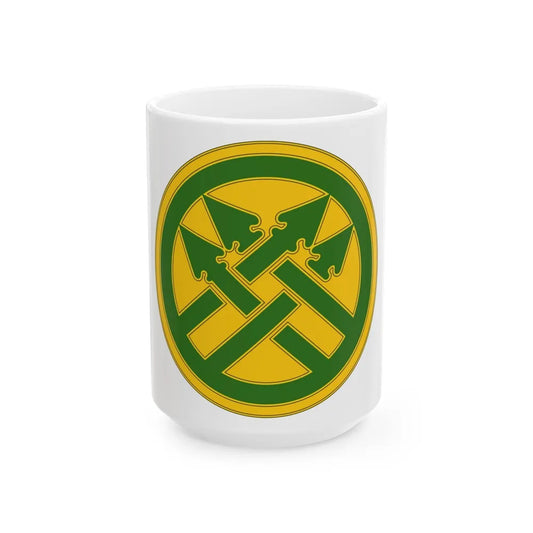 220th Military Police Brigade (U.S. Army) White Coffee Mug-15oz-Go Mug Yourself