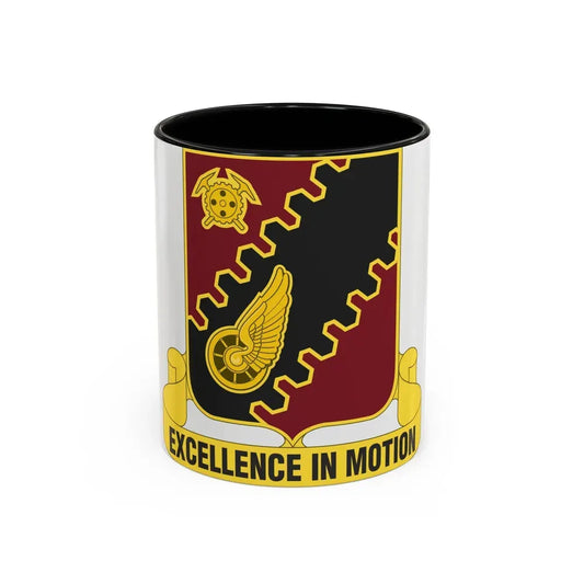 220th Transportation Battalion (U.S. Army) Accent Coffee Mug 11oz Black - Go Mug Yourself