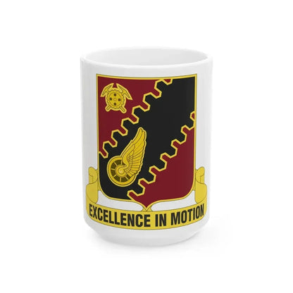 220th Transportation Battalion (U.S. Army) White Coffee Mug 15oz - Go Mug Yourself