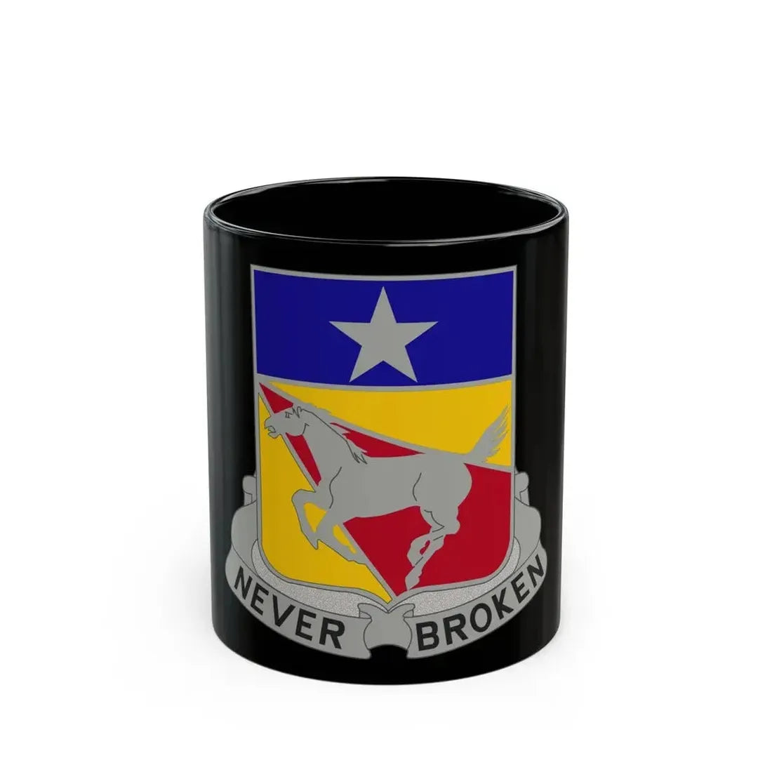 221 Cavalry Regiment (U.S. Army) Black Coffee Mug 11oz - Go Mug Yourself