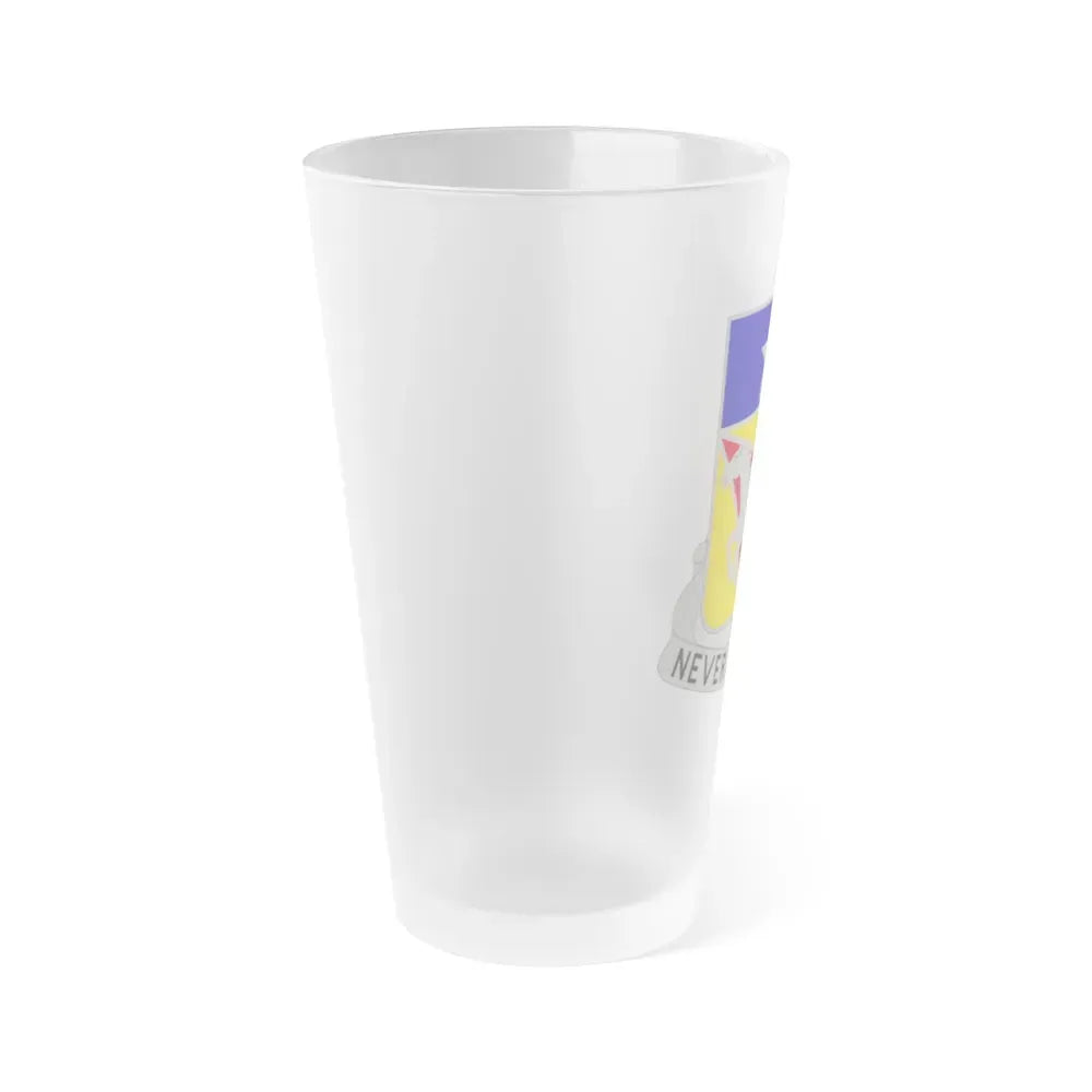 221 Cavalry Regiment (U.S. Army) Frosted Pint Glass 16oz - Go Mug Yourself