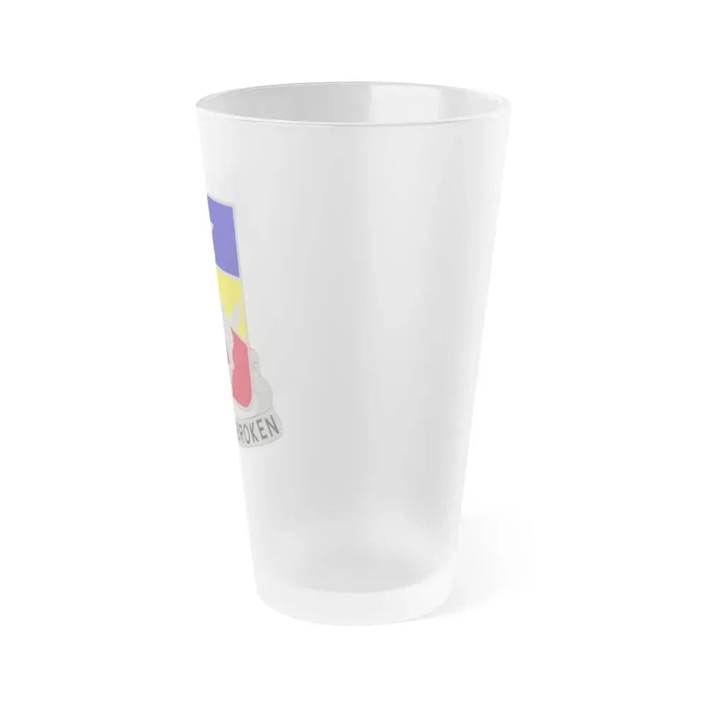221 Cavalry Regiment (U.S. Army) Frosted Pint Glass 16oz - Go Mug Yourself