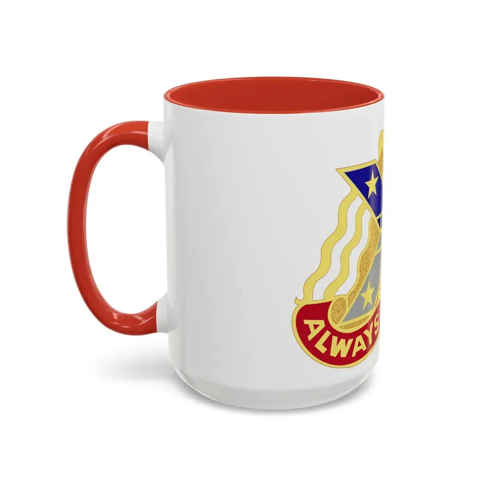 221 Engineer Group (U.S. Army) Accent Coffee Mug - Go Mug Yourself