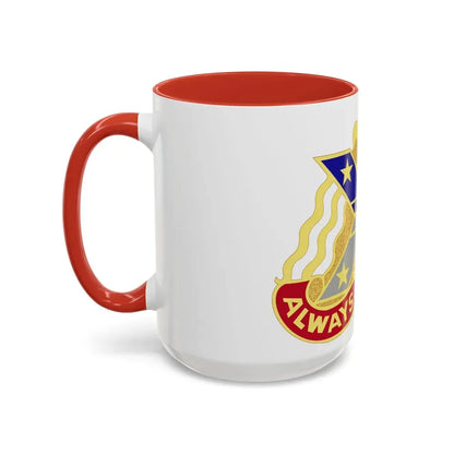 221 Engineer Group (U.S. Army) Accent Coffee Mug - Go Mug Yourself
