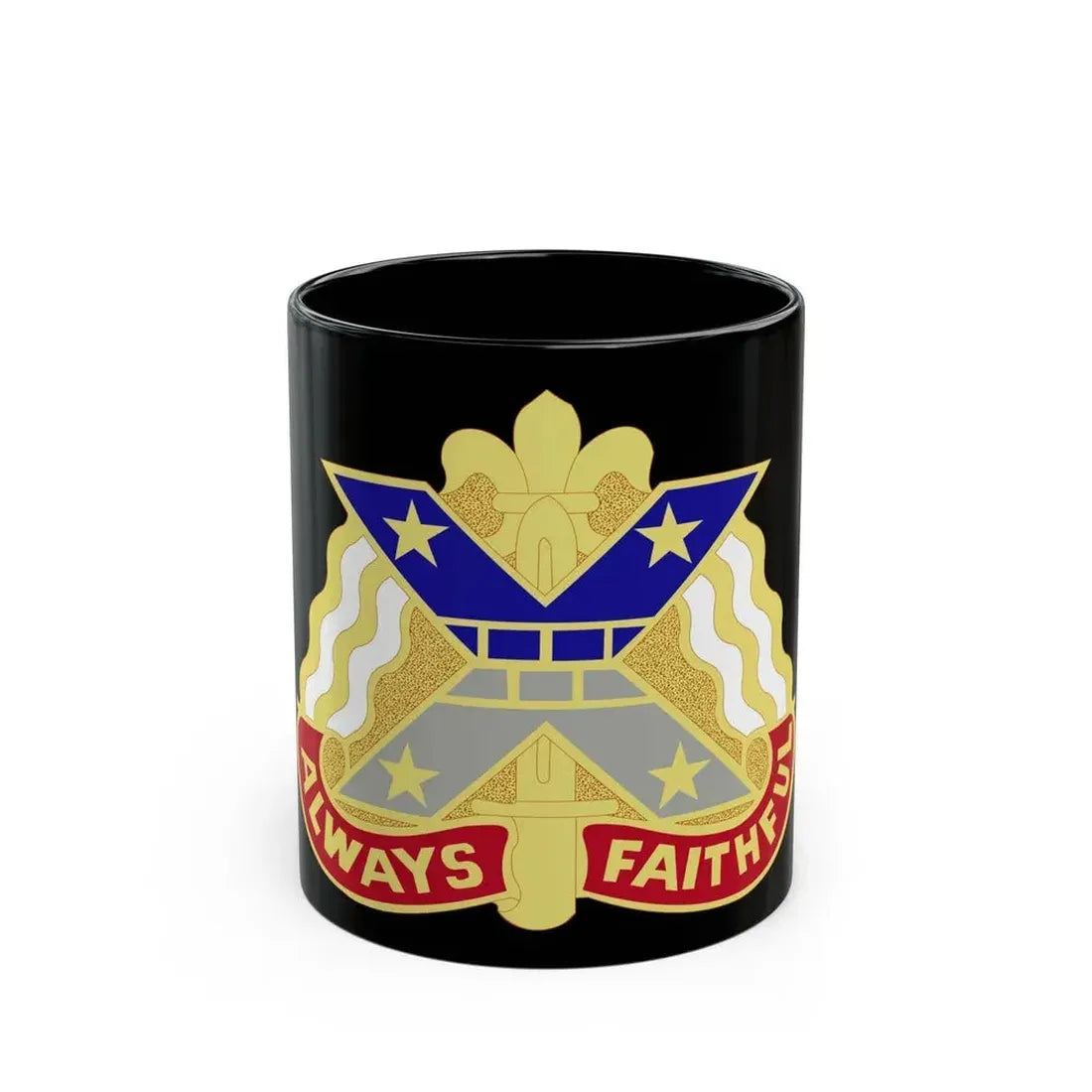 221 Engineer Group (U.S. Army) Black Coffee Mug 11oz - Go Mug Yourself