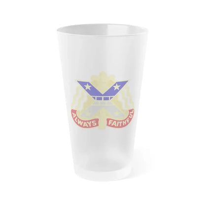 221 Engineer Group (U.S. Army) Frosted Pint Glass 16oz Default Title - Go Mug Yourself