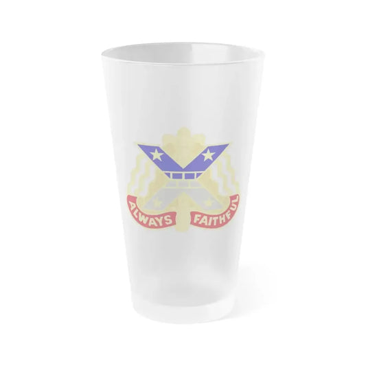 221 Engineer Group (U.S. Army) Frosted Pint Glass 16oz Default Title - Go Mug Yourself