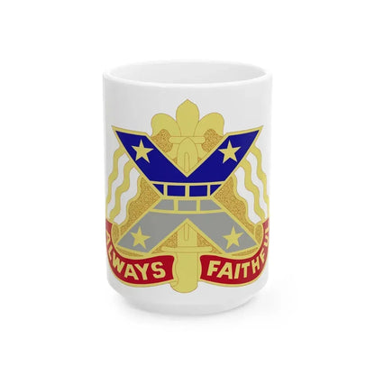 221 Engineer Group (U.S. Army) White Coffee Mug 15oz - Go Mug Yourself