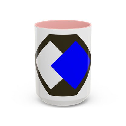 96th Infantry Division SSI (U.S. Army) Accent Coffee Mug