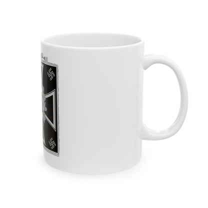 Heeresfahne Pioniere (Germany) White Coffee Mug