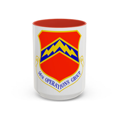 56th Operations Group (U.S. Air Force) Accent Coffee Mug