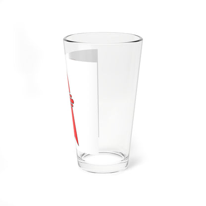 Flag of the Roman Catholic Diocese of Basel (Switzerland) Pint Glass 16oz