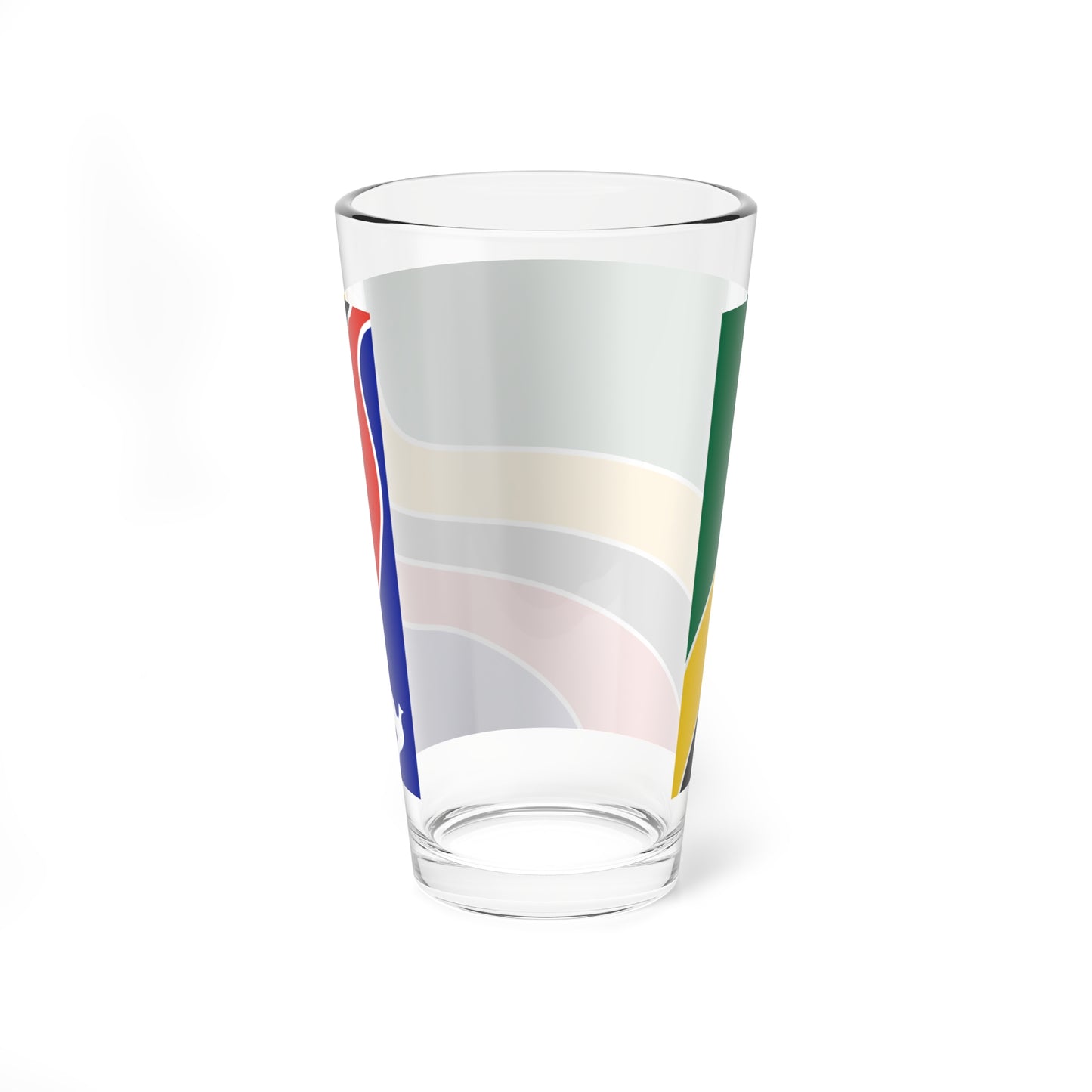 South Africa Flag Designs Nov 1993 5 (South Africa) Pint Glass 16oz