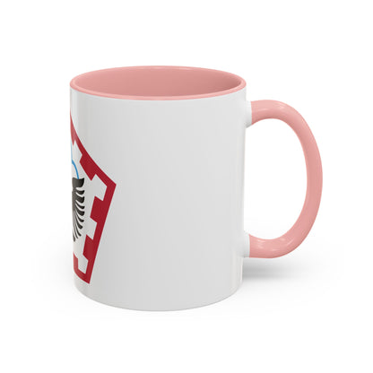 555th Engineer Brigade (U.S. Army) Accent Coffee Mug