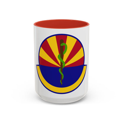 56 Healthcare Operations Squadron AETC (U.S. Air Force) Accent Coffee Mug