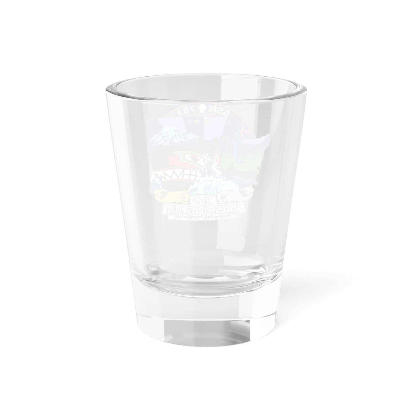 USS Washington SSN 787 (U.S. Navy) Shot Glass 1.5oz