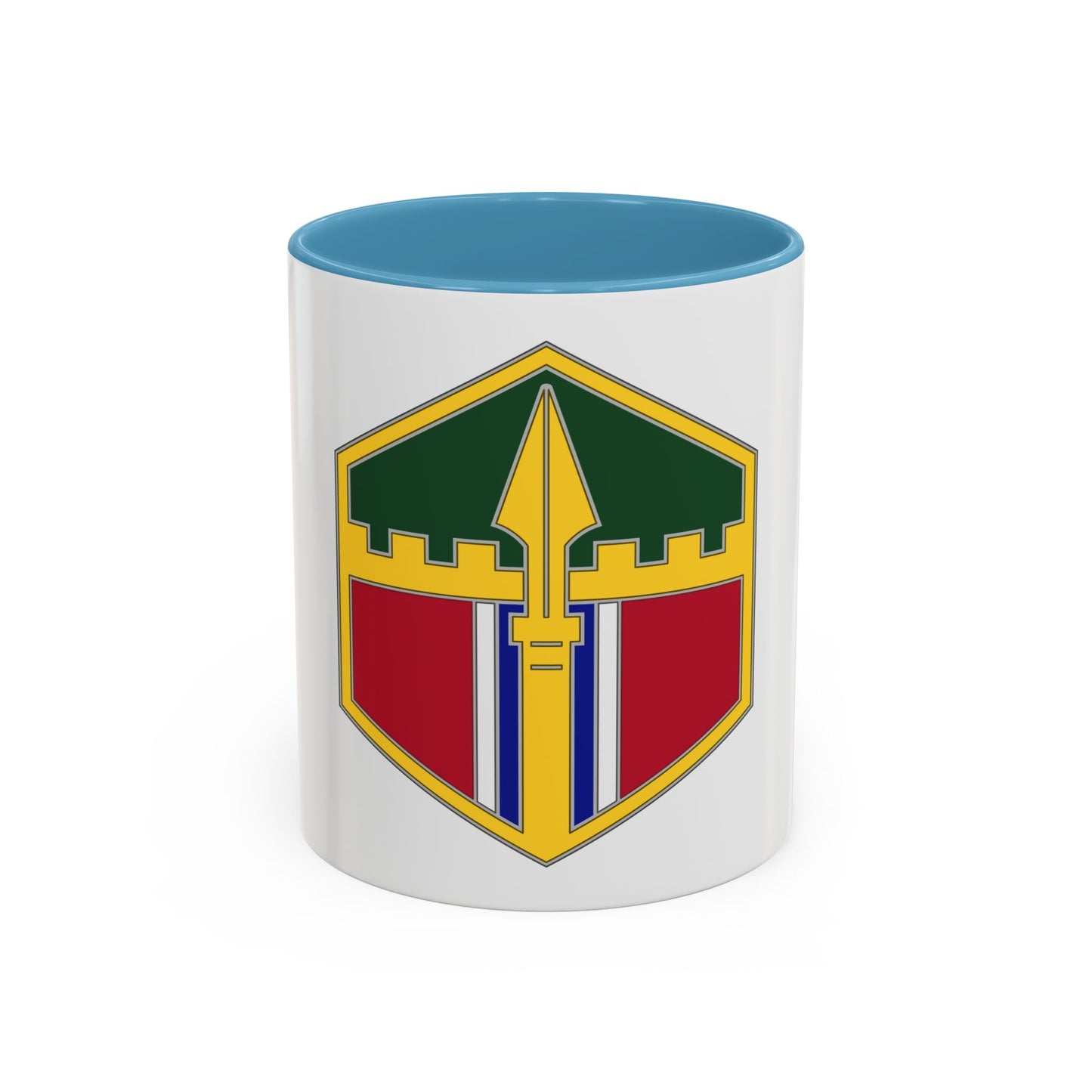 301 Maneuver Enhancement Brigade (U.S. Army) Accent Coffee Mug
