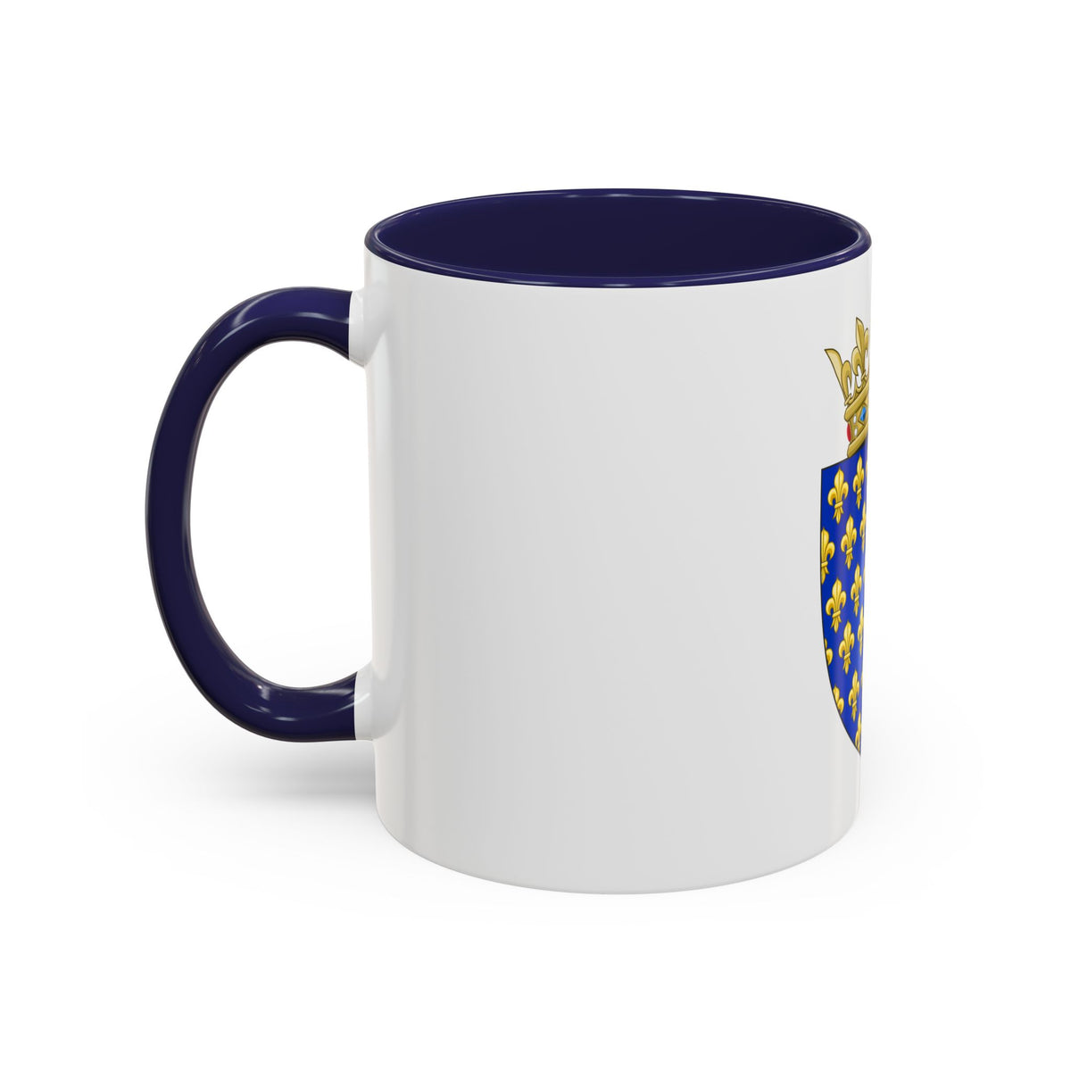 Arms of the Kingdom of France & Navarre - Accent Coffee Mug