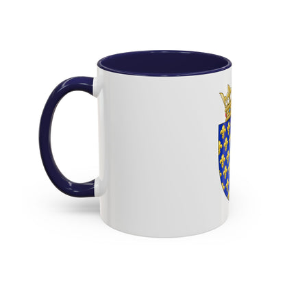 Arms of the Kingdom of France & Navarre - Accent Coffee Mug