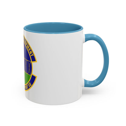 96th Test Support Squadron (U.S. Air Force) Accent Coffee Mug