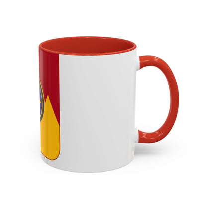 607th Armored Field Artillery Battalion v2 (U.S. Army) Accent Coffee Mug