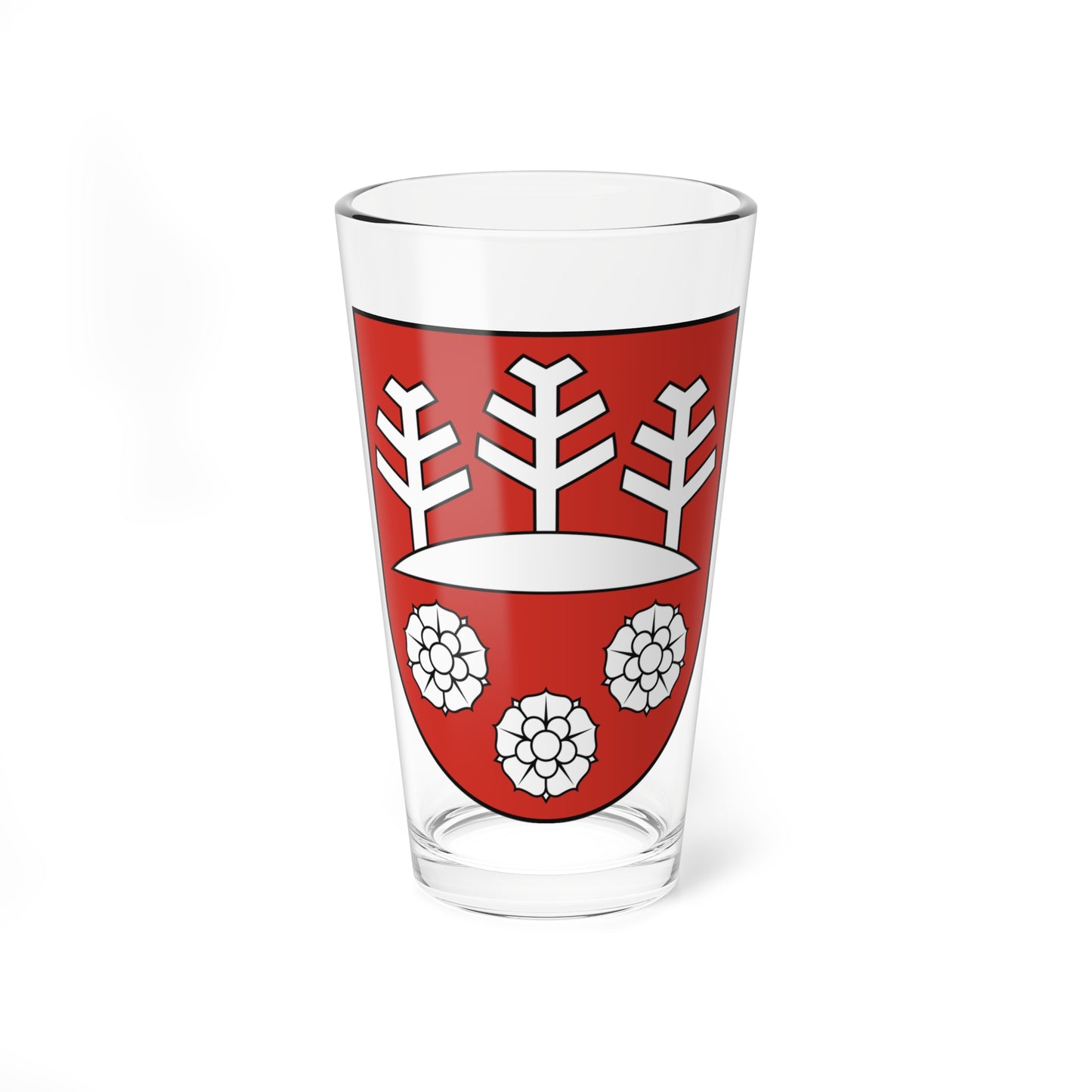 Coat of arms of Turzovka (Slovakia) (Coat of Arms) Pint Glass 16oz