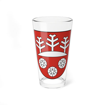 Coat of arms of Turzovka (Slovakia) (Coat of Arms) Pint Glass 16oz