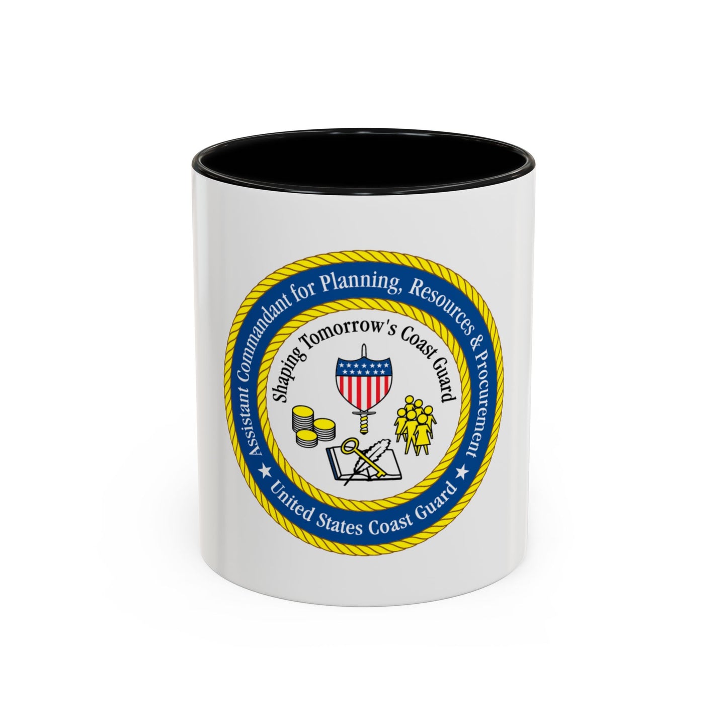USCG Ast Comdt Plan Res & Proc (U.S. Coast Guard) Accent Coffee Mug