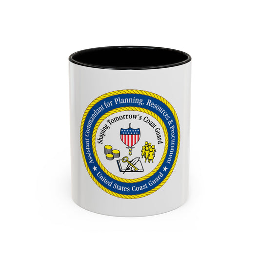 USCG Ast Comdt Plan Res & Proc (U.S. Coast Guard) Accent Coffee Mug