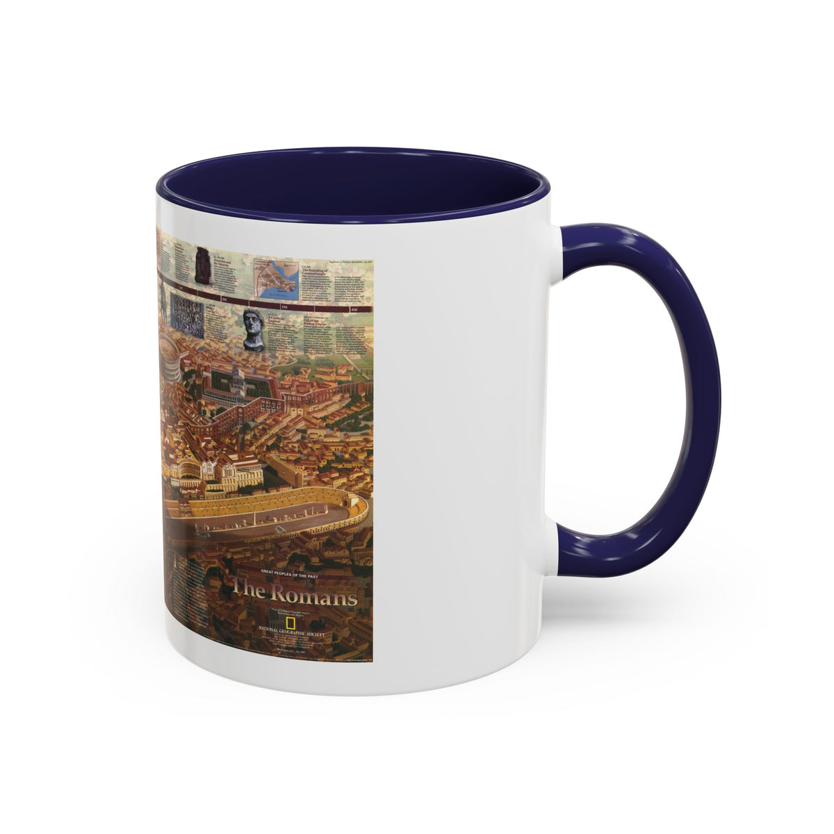 Romans, The (1997) (Map) Accent Coffee Mug