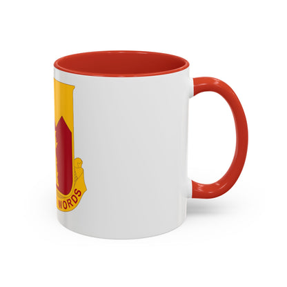 143rd Armored Field Artillery Battalion (U.S. Army) Accent Coffee Mug