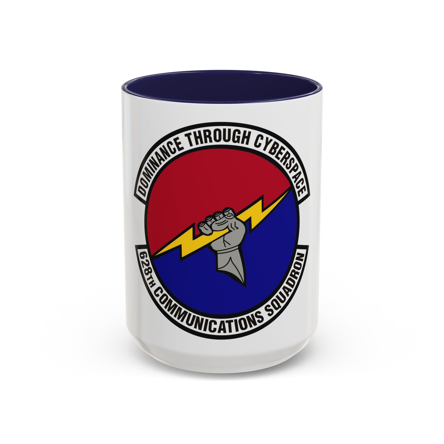 628th Communications Squadron (U.S. Air Force) Accent Coffee Mug