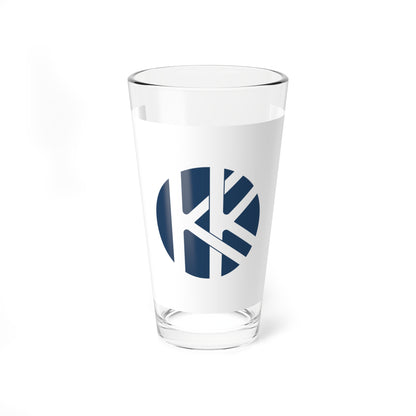 Flag of Kamikawa Saitama (Japan) Pint Glass 16oz