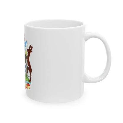 Coat of arms of Antigua and Barbuda - White Coffee Mug