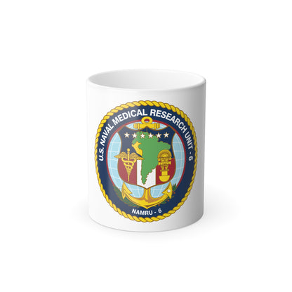 US NAMRU 6 (U.S. Navy) Color Changing Mug 11oz