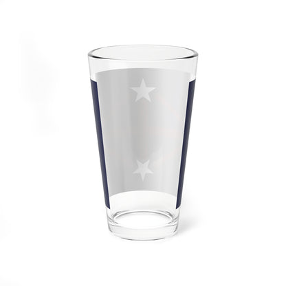 Flag of the Imperial Japanese Antarctic Expedition (Japan) Pint Glass 16oz