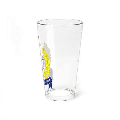 বলদশ নবহনর মনগরম (Bangladesh) (Coat of Arms) Pint Glass 16oz