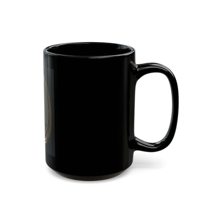 Unidentified Soldier In Union Uniform And Lock Of Hair In Brooch (U.S. Civil War) Black Coffee Mug
