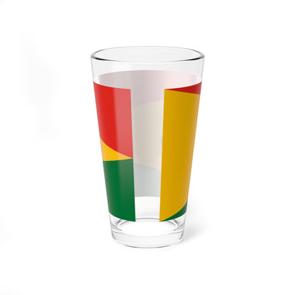 Flag of Gyorvar (Hungary) Pint Glass 16oz