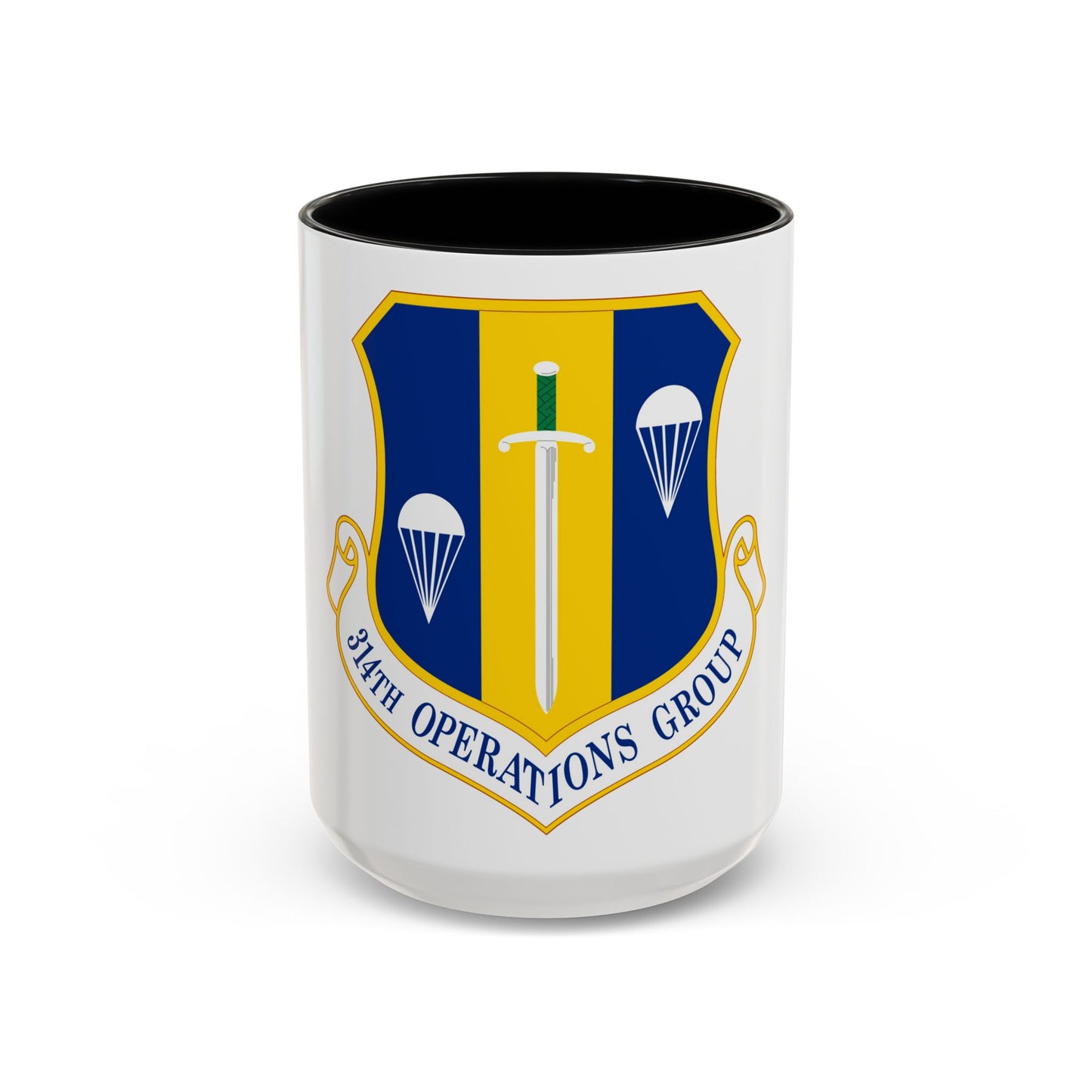 314 Operations Group AETC (U.S. Air Force) Accent Coffee Mug