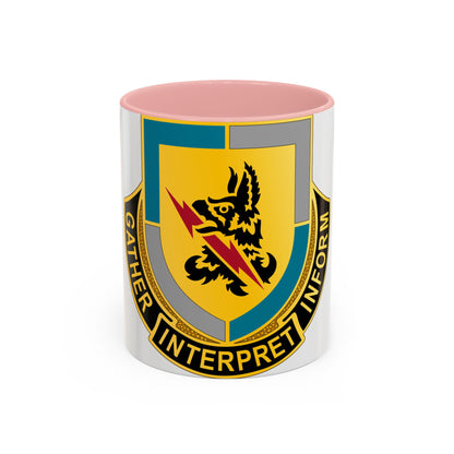 134 Military Intelligence Battalion (U.S. Army) Accent Coffee Mug