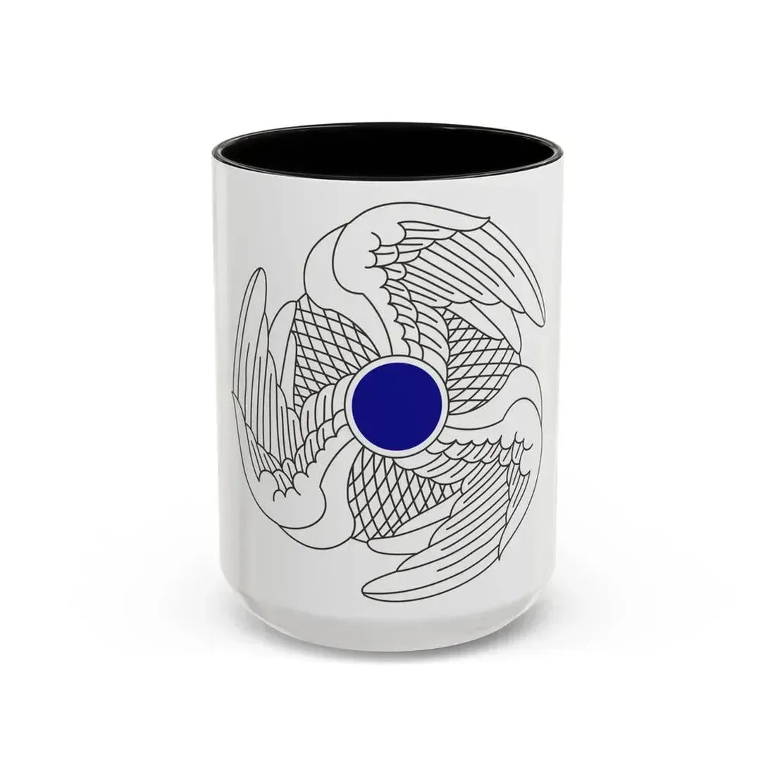 222 Aviation Regiment (U.S. Army) Accent Coffee Mug 15oz Black - Go Mug Yourself