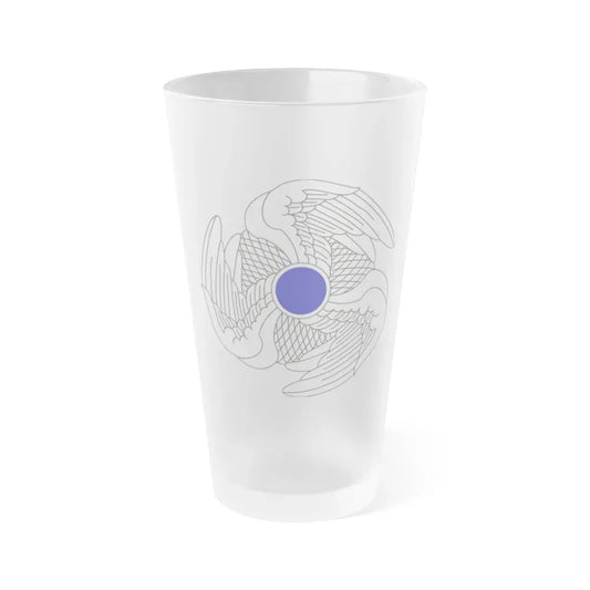 222 Aviation Regiment (U.S. Army) Frosted Pint Glass 16oz Default Title - Go Mug Yourself