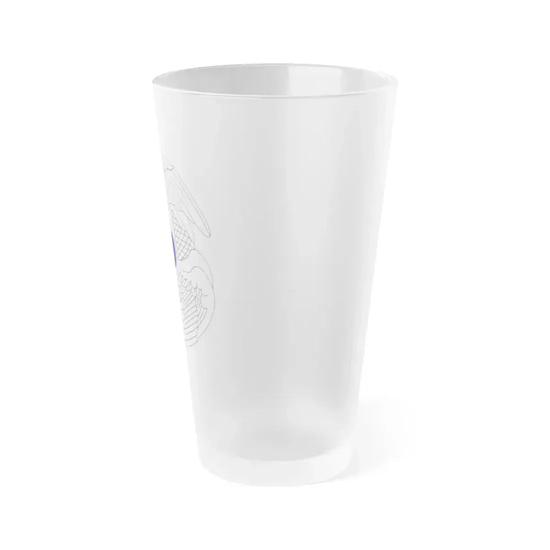 222 Aviation Regiment (U.S. Army) Frosted Pint Glass 16oz - Go Mug Yourself